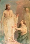 Wojciech Gerson Spotkanie Zmartwychwstalego z Maria Magdalena painting